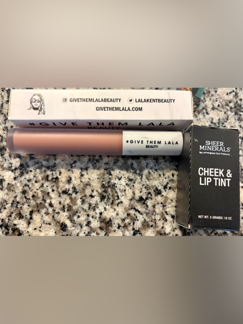 BNIP Lipstick and Cheek & Lip Tint